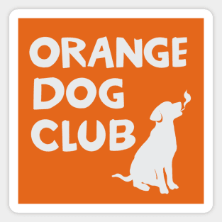 Orange Dog Club Logo 3 Magnet